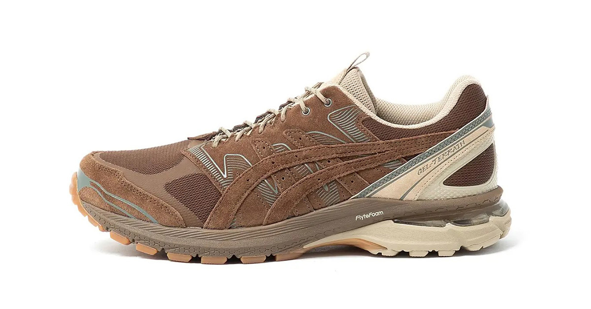 nonnative x ASICS GEL-Terrain "Brown Storm" kommt im Oktober 2024 mit GORE-TEX-Schutz